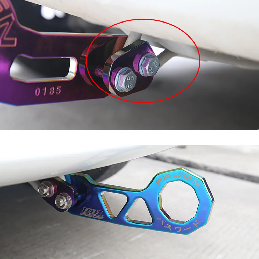 High-quality Professional JDM Style Auto Replacement Parts Racing Aluminum Alloy Rear Towing Hauling Hook Fit For Honda Civic RS
High-quality Professional JDM Style Auto Replacement Parts Racing Aluminum Alloy Rear Towing Hauling Hook Fit For Honda Civic RS