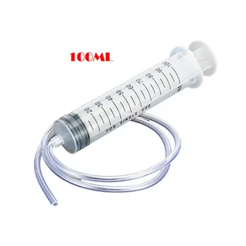 New Home UsefulLarge 100ml Plastic Syringe With 80cm Clear Tube Kit Set For Measuring Nutrient
New Home UsefulLarge 100ml Plastic Syringe With 80cm Clear Tube Kit Set For Measuring Nutrient