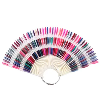 50Pcs Practical Fan Nail Polish Display Art New DIY Gel Color Palette Nails Color Card Manicure Makeup Tools Nail Art 
50Pcs Practical Fan Nail Polish Display Art New DIY Gel Color Palette Nails Color Card Manicure Makeup Tools Nail Art