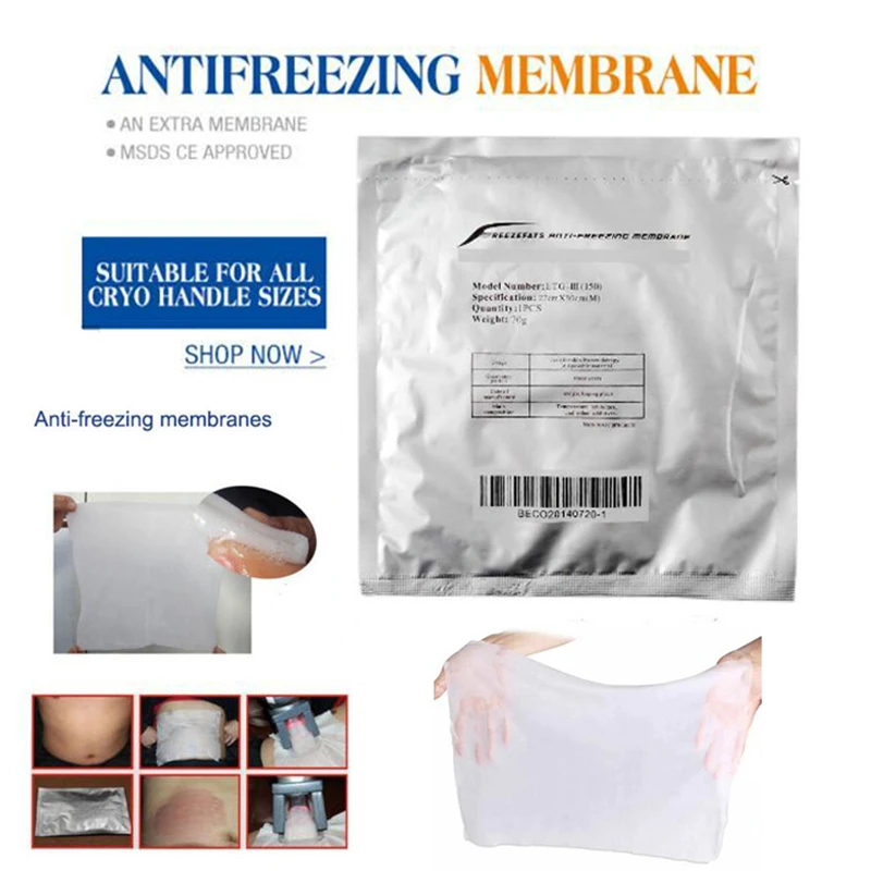 2020 new Wholesale Anti-freezing Membrane For Sale 50pcs/lot DHL Cooling Antifreeze Membrane For Fat Freezing Machine
2020 new Wholesale Anti-freezing Membrane For Sale 50pcs/lot DHL Cooling Antifreeze Membrane For Fat Freezing Machine