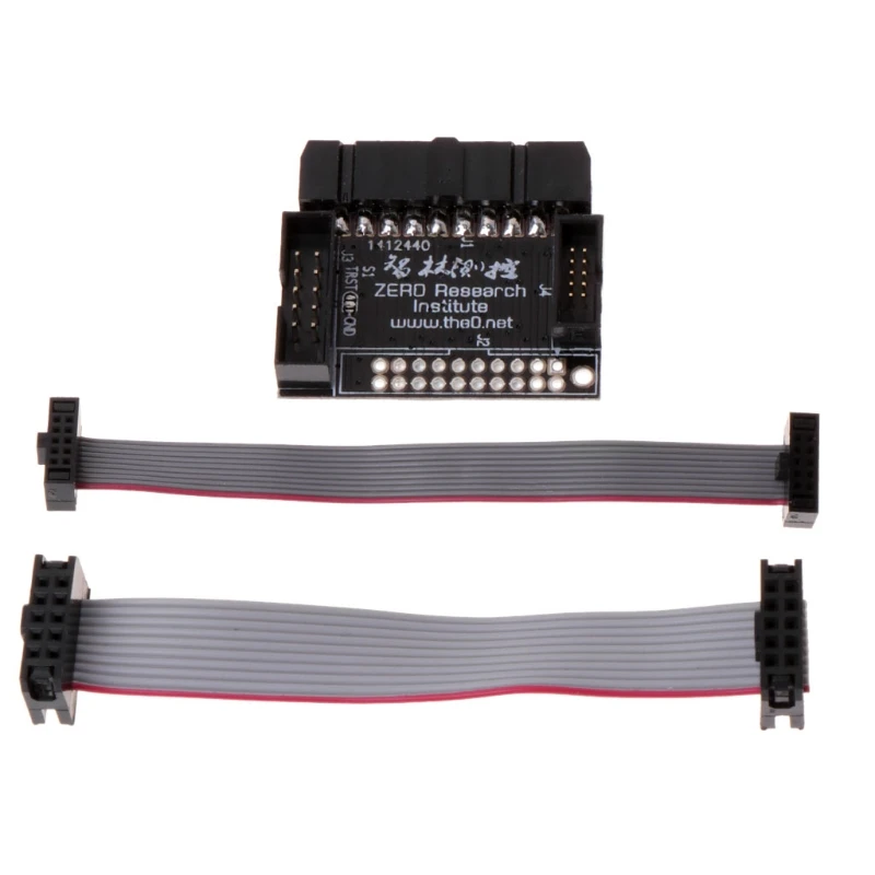 Adapter Board for 20P 2.54 mm JTAG to 10P 2.0mm 1.27mm SWD Interface Converter L4MB
Adapter Board for 20P 2.54 mm JTAG to 10P 2.0mm 1.27mm SWD Interface Converter L4MB