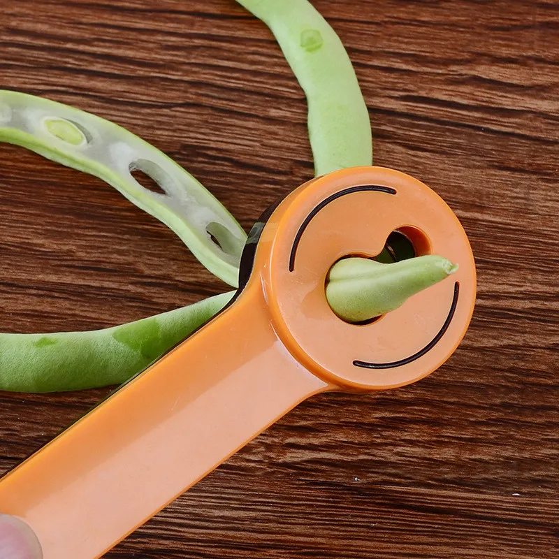 TTLIFE Handle Bean Slicer Cutter Beans Shred Runner Slicer Cutter Stringer Kitchen Shredder Bean Vegetable Remover Peeler
TTLIFE Handle Bean Slicer Cutter Beans Shred Runner Slicer Cutter Stringer Kitchen Shredder Bean Vegetable Remover Peeler