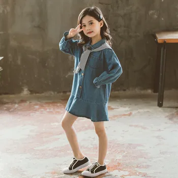 YourSeason Fashion Spring Summer Girls Jeans Pocket Dresses 2020 Cape Princess Loose Casual Baby Girl Stripe Denim Mini Dress
YourSeason Fashion Spring Summer Girls Jeans Pocket Dresses 2020 Cape Princess Loose Casual Baby Girl Stripe Denim Mini Dress