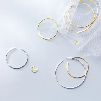 MloveAcc Women 925 Sterling Silver Hoop Earring Round Circle Loop Gifts Simple Silver Hoop Earring Brincos
MloveAcc Women 925 Sterling Silver Hoop Earring Round Circle Loop Gifts Simple Silver Hoop Earring Brincos