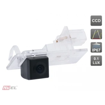 CCD standard rear view camera with dynamic marking avs326cpr (#071) for Renault cars