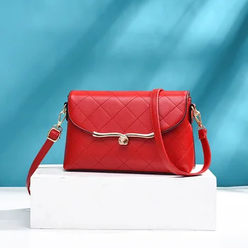Lingge embroidery thread messenger small bag 2020 spring and summer new fashion shoulder bag Korean soft leather mother bag
Lingge embroidery thread messenger small bag 2020 spring and summer new fashion shoulder bag Korean soft leather mother bag