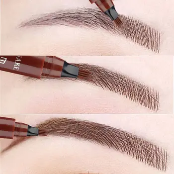 5 Colors Eyebrow Pen Waterproof 4 Fork Tip Eyebrow Tattoo Pencil Cosmetic Long Lasting Natural Dark Brown Liquid Eye Brow Pencil
5 Colors Eyebrow Pen Waterproof 4 Fork Tip Eyebrow Tattoo Pencil Cosmetic Long Lasting Natural Dark Brown Liquid Eye Brow Pencil