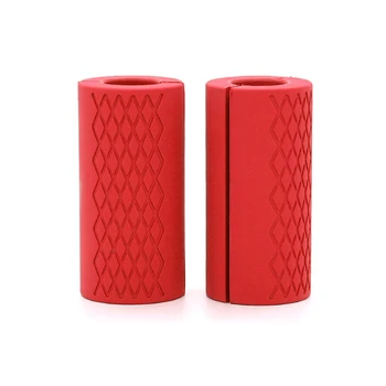 1 Pcs Dumbbell Barbell Grip Bar Pad Handles Silicone Anti-slip Protect Pull Up Weightlifting Kettlebell Fat Grips Gym Support
1 Pcs Dumbbell Barbell Grip Bar Pad Handles Silicone Anti-slip Protect Pull Up Weightlifting Kettlebell Fat Grips Gym Support