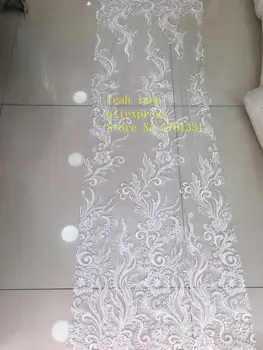 5yards/bag White embroidery sequins DIY beads euramerican style luxury fabrics used in the design of wedding dress FH18#
5yards/bag White embroidery sequins DIY beads euramerican style luxury fabrics used in the design of wedding dress FH18#
