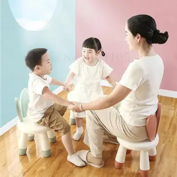 Children's Stool Home Back Bench Baby Cartoon Cute Dining Chair Plastic Seat Kindergarten Baby Chair
Children's Stool Home Back Bench Baby Cartoon Cute Dining Chair Plastic Seat Kindergarten Baby Chair