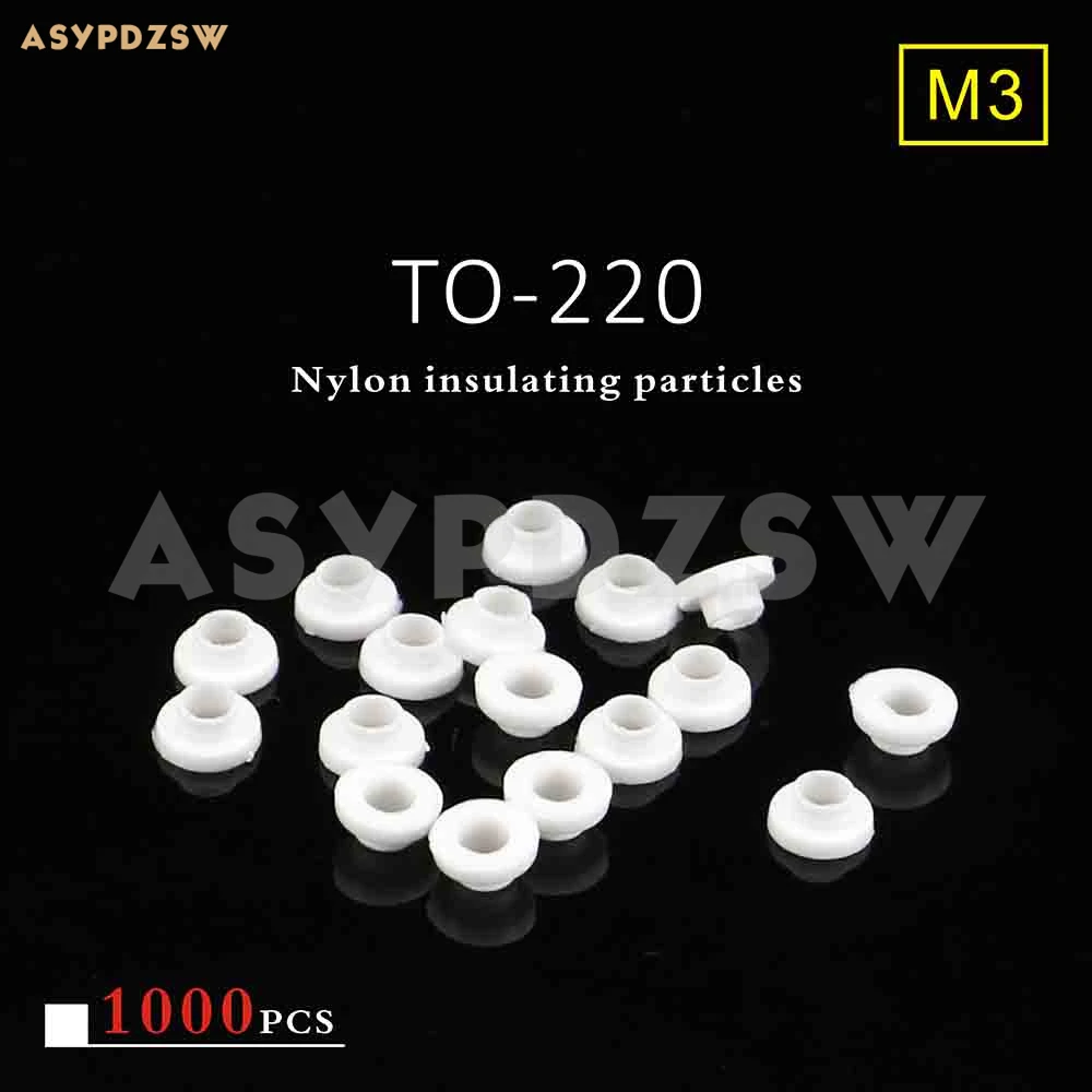 1000 PCS BUSHING TO-220 AMP Diode/Triode Insulation Particles M3 Insulation ring
1000 PCS BUSHING TO-220 AMP Diode/Triode Insulation Particles M3 Insulation ring