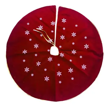 120cm Christmas Tree Printing Skirt Round Shape Snowflake Design Christmas Tree Base Decoration Apron Wrap Christmas Decorative
120cm Christmas Tree Printing Skirt Round Shape Snowflake Design Christmas Tree Base Decoration Apron Wrap Christmas Decorative