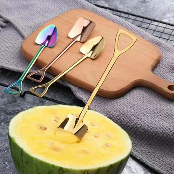 Creative Retro Shovel Coffee Spoon Stainless Steel Dessert Spoon Watermelon Spoon Ice Cream Spoon Tip Shovel Shovel Coffee
Creative Retro Shovel Coffee Spoon Stainless Steel Dessert Spoon Watermelon Spoon Ice Cream Spoon Tip Shovel Shovel Coffee