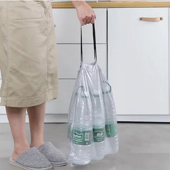 5 Roll Drawstring PlasticTrash Bags Disposable Flat Mouth Garbage Bags Thickening Rubbish Organizer Household Cleaning Tools
5 Roll Drawstring PlasticTrash Bags Disposable Flat Mouth Garbage Bags Thickening Rubbish Organizer Household Cleaning Tools
