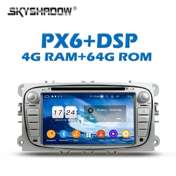 PX6 DSP IPS Android 9.0 4GB + 64G Car DVD Player GPS map Radio wifi Bluetooth 5.0 For Ford Mondeo Tourneo Transit S-max Focus
PX6 DSP IPS Android 9.0 4GB + 64G Car DVD Player GPS map Radio wifi Bluetooth 5.0 For Ford Mondeo Tourneo Transit S-max Focus