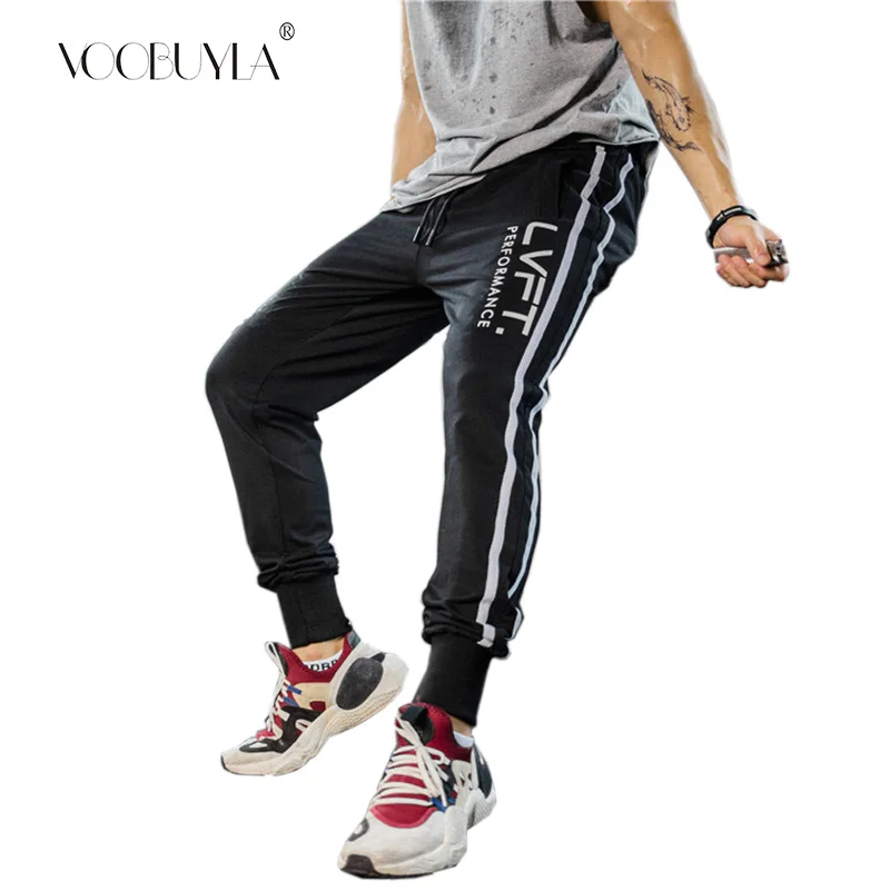 Voobuyla Men Running Pants Letter Print Cotton Jogging Bodybuilding Training Joggers Male Stripe Gym Trouser Homme Sweatpants
Voobuyla Men Running Pants Letter Print Cotton Jogging Bodybuilding Training Joggers Male Stripe Gym Trouser Homme Sweatpants