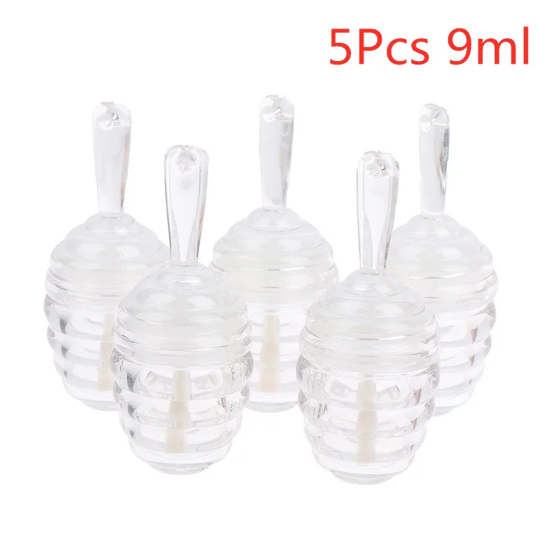 5PCS Empty Lip Gloss Tube Containers Clear Mini Sample Cosmetic Refillable Lip Balm Bottles 9ml
5PCS Empty Lip Gloss Tube Containers Clear Mini Sample Cosmetic Refillable Lip Balm Bottles 9ml