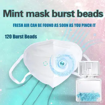 Face Mask Companion MINT-FLAVORED MASK BURSTING BEADS Breathable Outdoor Travel Washable Unisex Mask
Face Mask Companion MINT-FLAVORED MASK BURSTING BEADS Breathable Outdoor Travel Washable Unisex Mask