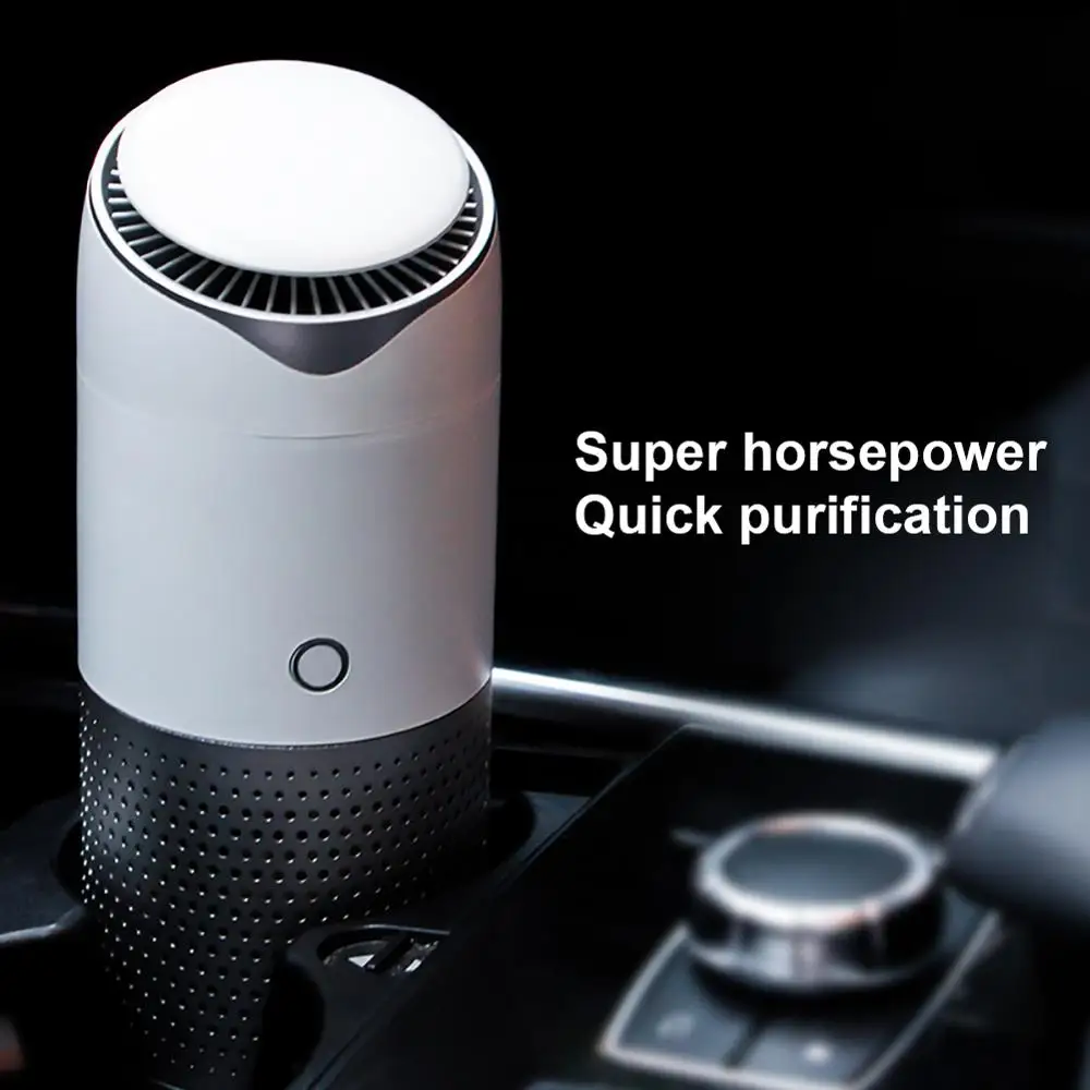 Air Purifier with HEPA Filter Ion Generator Air Cleaner Removing PM2.5 Smoke Smell Odor for Home Office Car-White
Air Purifier with HEPA Filter Ion Generator Air Cleaner Removing PM2.5 Smoke Smell Odor for Home Office Car-White