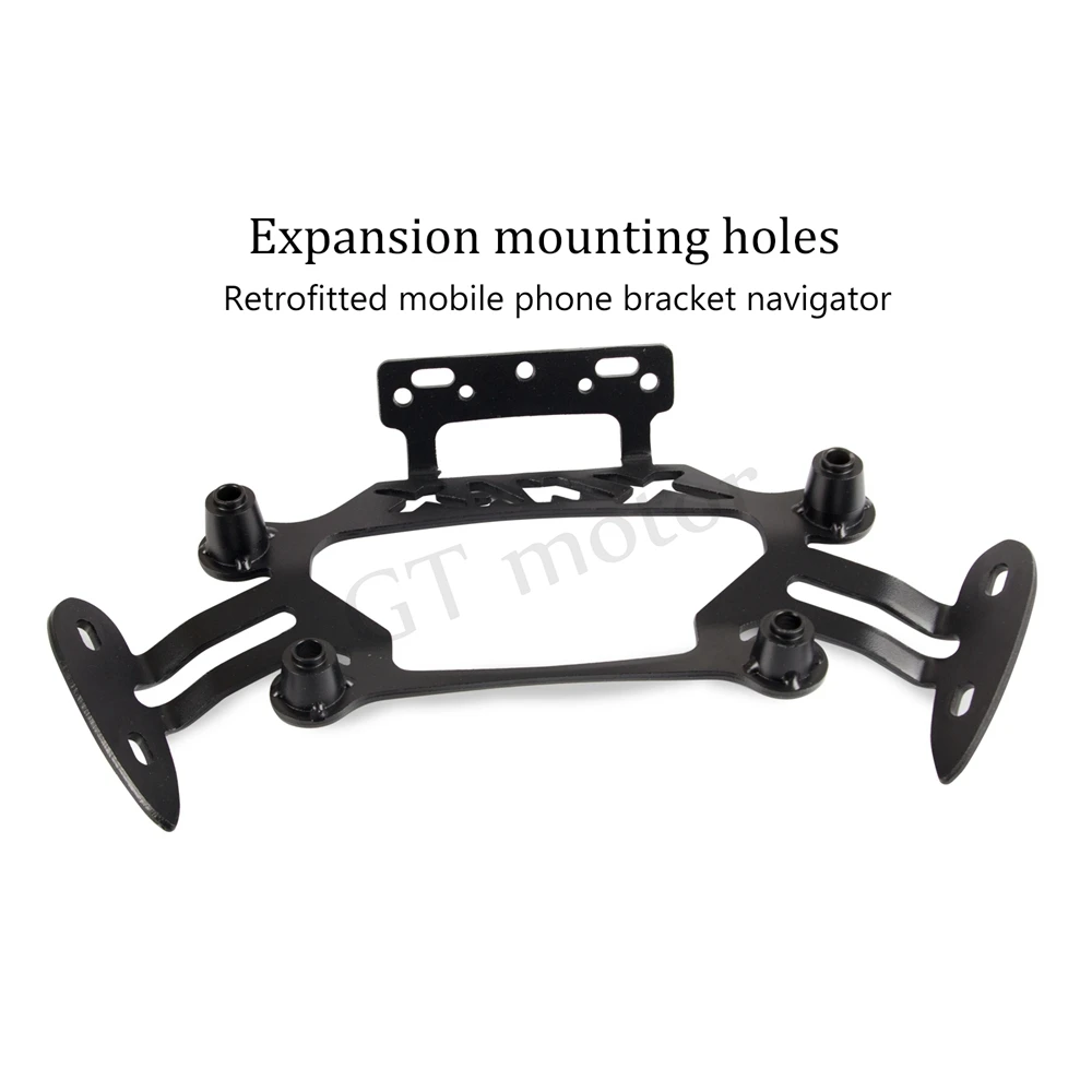 Modified-Motorcycle-CNC-Aluminum-Front-Stand-Holder-Mobile-Phone-Bracket-GPS-Plate-Bracket-Mirrors-for-Yamaha (1)