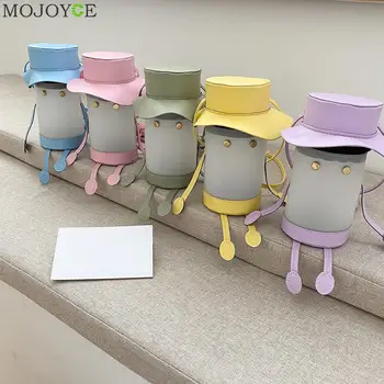 Creative Women Mini Shoulder Bag Classic Texture Delicate Chic Cute Robot PVC PU Splicing Messenger Crossbody Purses
Creative Women Mini Shoulder Bag Classic Texture Delicate Chic Cute Robot PVC PU Splicing Messenger Crossbody Purses