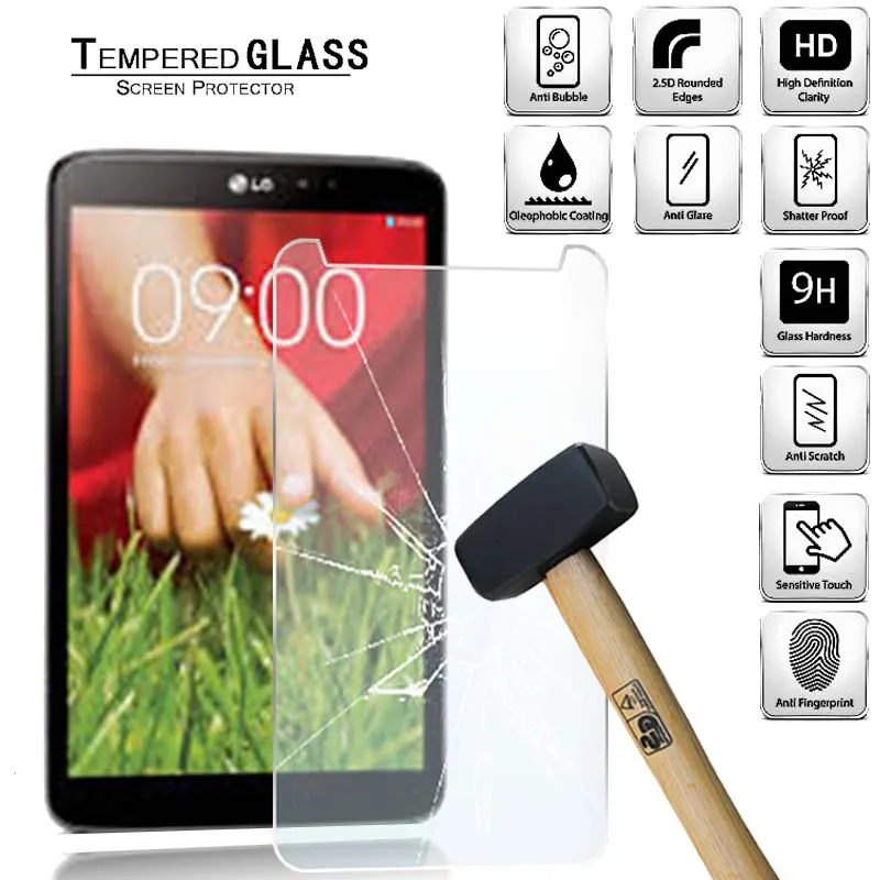 Tempered Glass Screen Protector Cover for LG G Pad 8.3 V500 Full Screen Coverage Explosion-Proof Anti-Scratch Screen
Tempered Glass Screen Protector Cover for LG G Pad 8.3 V500 Full Screen Coverage Explosion-Proof Anti-Scratch Screen