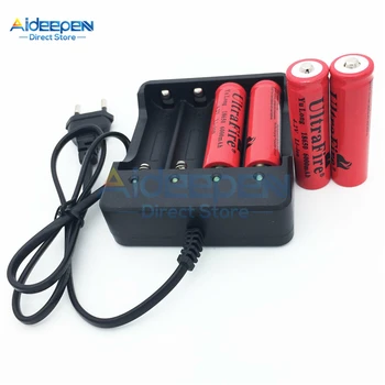 18650 Li-ion Battery Charger Portable Black 4 Slots AC 110V 220V to DC 4.2V 4x18650 Battery Charge EU US Plug Charging Adaptor
18650 Li-ion Battery Charger Portable Black 4 Slots AC 110V 220V to DC 4.2V 4x18650 Battery Charge EU US Plug Charging Adaptor