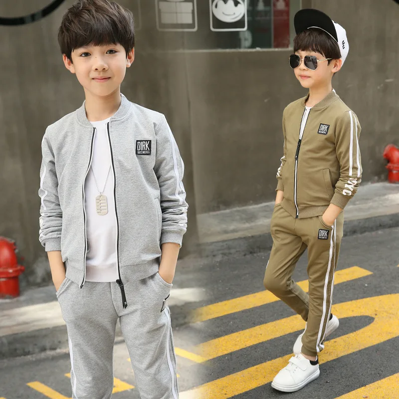 BOY'S Autumn Set 2019 Middle And Large Children New Style Korean-style Boy Hoodie Sports Clothing Zip-up Shirt Two-Piece Set 
BOY'S Autumn Set 2019 Middle And Large Children New Style Korean-style Boy Hoodie Sports Clothing Zip-up Shirt Two-Piece Set