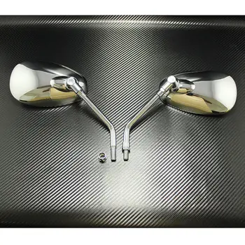 1 Pair 10MM CHROME MOTORCYCLE OVAL REARVIEW MIRRORS LONG STEM FOR HONDA Motorcycle Mirror Side Rear View Mirrors
1 Pair 10MM CHROME MOTORCYCLE OVAL REARVIEW MIRRORS LONG STEM FOR HONDA Motorcycle Mirror Side Rear View Mirrors