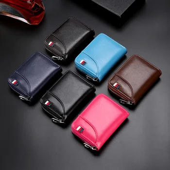 Card Case Wallet Unisex Luxury Leather Credit Card Holder Short Coin Cardholder Purse for Men and Women 
Card Case Wallet Unisex Luxury Leather Credit Card Holder Short Coin Cardholder Purse for Men and Women