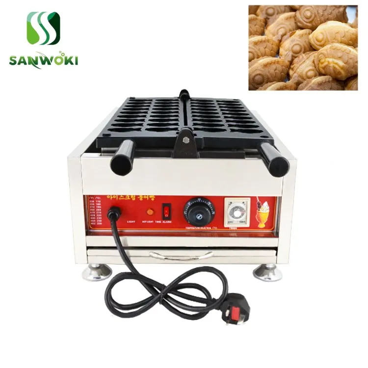 18pcs Japanese Taiyaki Dessert Fish Shaped Baked Cake Mini Custard Taiyaki Cafe Snacks Machinery Small Waffle Cake Baker machine
18pcs Japanese Taiyaki Dessert Fish Shaped Baked Cake Mini Custard Taiyaki Cafe Snacks Machinery Small Waffle Cake Baker machine