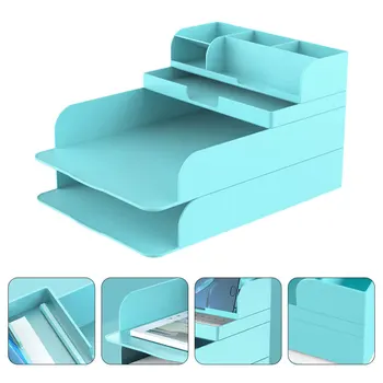 1pc Household Multi-layer Storage Box Practical Multifunctional Tabletop Storage Case Desktop Organizer for Dormitory
1pc Household Multi-layer Storage Box Practical Multifunctional Tabletop Storage Case Desktop Organizer for Dormitory