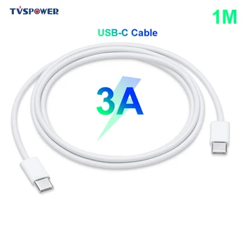 USB-C Charge Cable 1m USB2.0 3A Fast Charging Applicable for MacBook/Pro/Air iPad Pro and 29W 30W 61W 87W type-C Power Adapter
USB-C Charge Cable 1m USB2.0 3A Fast Charging Applicable for MacBook/Pro/Air iPad Pro and 29W 30W 61W 87W type-C Power Adapter