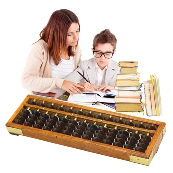 Classic Kids Educational Bead Develop Toy Intelligence Mathematics Learning Soroban Abacus Wooden Frame Ancient Calculator
Classic Kids Educational Bead Develop Toy Intelligence Mathematics Learning Soroban Abacus Wooden Frame Ancient Calculator
