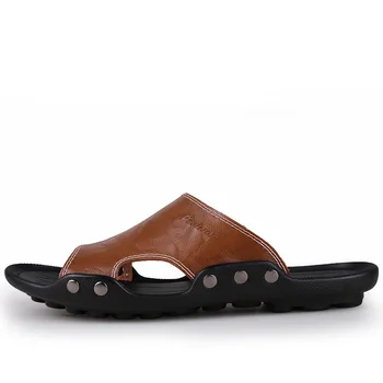Spring and summer retro men's sandals large size breathable slippers fashion soft bottom non-slip sandals
Spring and summer retro men's sandals large size breathable slippers fashion soft bottom non-slip sandals