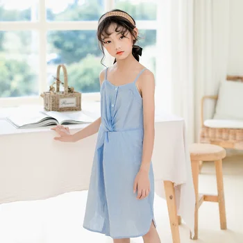 Dress Summer Girls New 2020 Dresses Baby Girls Fashion Striped Cotton Dresses Kids Summer Dresses For Girls Big Children Clothes 
Dress Summer Girls New 2020 Dresses Baby Girls Fashion Striped Cotton Dresses Kids Summer Dresses For Girls Big Children Clothes