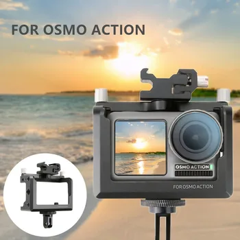 Ouhaobin Hot selling For Gopro Accessories Aluminum Frame Mount With Protective Shell Case Cover For DJI OSMO Action Camera
Ouhaobin Hot selling For Gopro Accessories Aluminum Frame Mount With Protective Shell Case Cover For DJI OSMO Action Camera