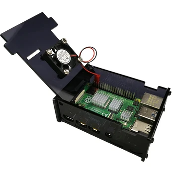 Raspberry Pi 4 Model B box Plastic case for pi 4b with cooling fan heat sink raspberry pi 4 case
Raspberry Pi 4 Model B box Plastic case for pi 4b with cooling fan heat sink raspberry pi 4 case