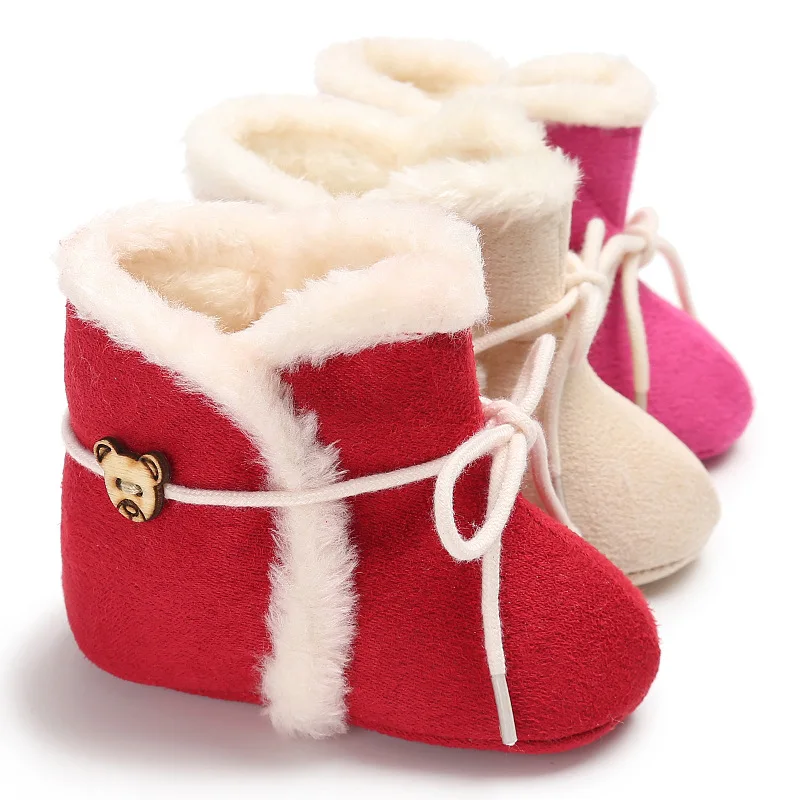 0-1-Year-Old Winter Men And Women Baby Semi-Soled Warm Anti-slip Snow Boots Babies' Toddler Shoes
0-1-Year-Old Winter Men And Women Baby Semi-Soled Warm Anti-slip Snow Boots Babies' Toddler Shoes