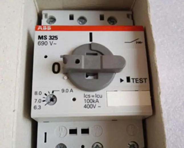 1 шт. Новый ABB MS 325-9 0 протектор для ручного стартера двигателя MS325 6 3... 9 А |