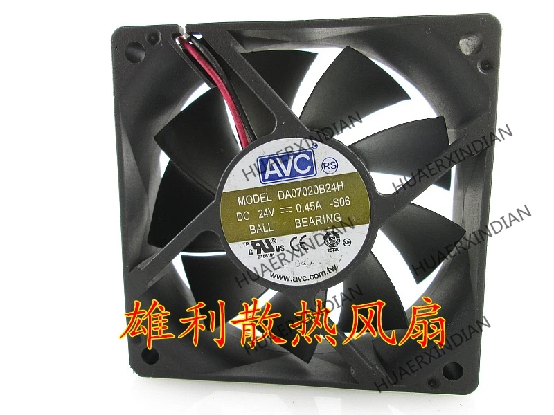 Original NEW DA07020B24H 24V 0.45A 7CM 7020 2wire Motor protection cooling Fan high quality
Original NEW DA07020B24H 24V 0.45A 7CM 7020 2wire Motor protection cooling Fan high quality