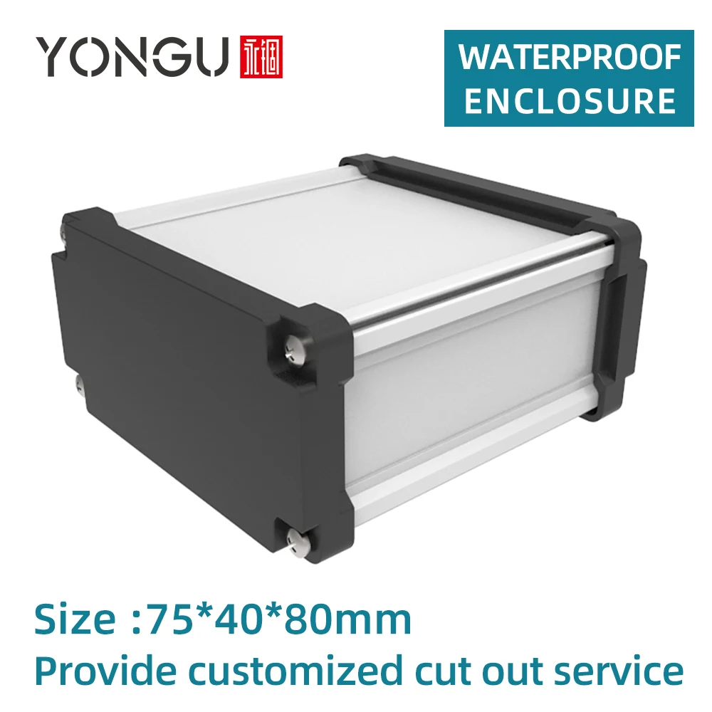 DIY Plugs and Sockets Wire Connector Box Waterproof Enclosure Electronics Alminum Box Battery Enclosures M06 75*40mm
DIY Plugs and Sockets Wire Connector Box Waterproof Enclosure Electronics Alminum Box Battery Enclosures M06 75*40mm