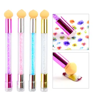 1 PC Gradient Stamping Design Nail Brush Gradient Shading Dotting Painting Pen Sponge Silicone UV Gel Manicure Tool 2 Way
1 PC Gradient Stamping Design Nail Brush Gradient Shading Dotting Painting Pen Sponge Silicone UV Gel Manicure Tool 2 Way