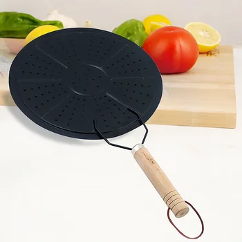 Heat Diffuser Plate Disc Kitchen Cookware Milk Coffee Heat Diffuser Ring Simmer Ring with Wooden Handle
Heat Diffuser Plate Disc Kitchen Cookware Milk Coffee Heat Diffuser Ring Simmer Ring with Wooden Handle