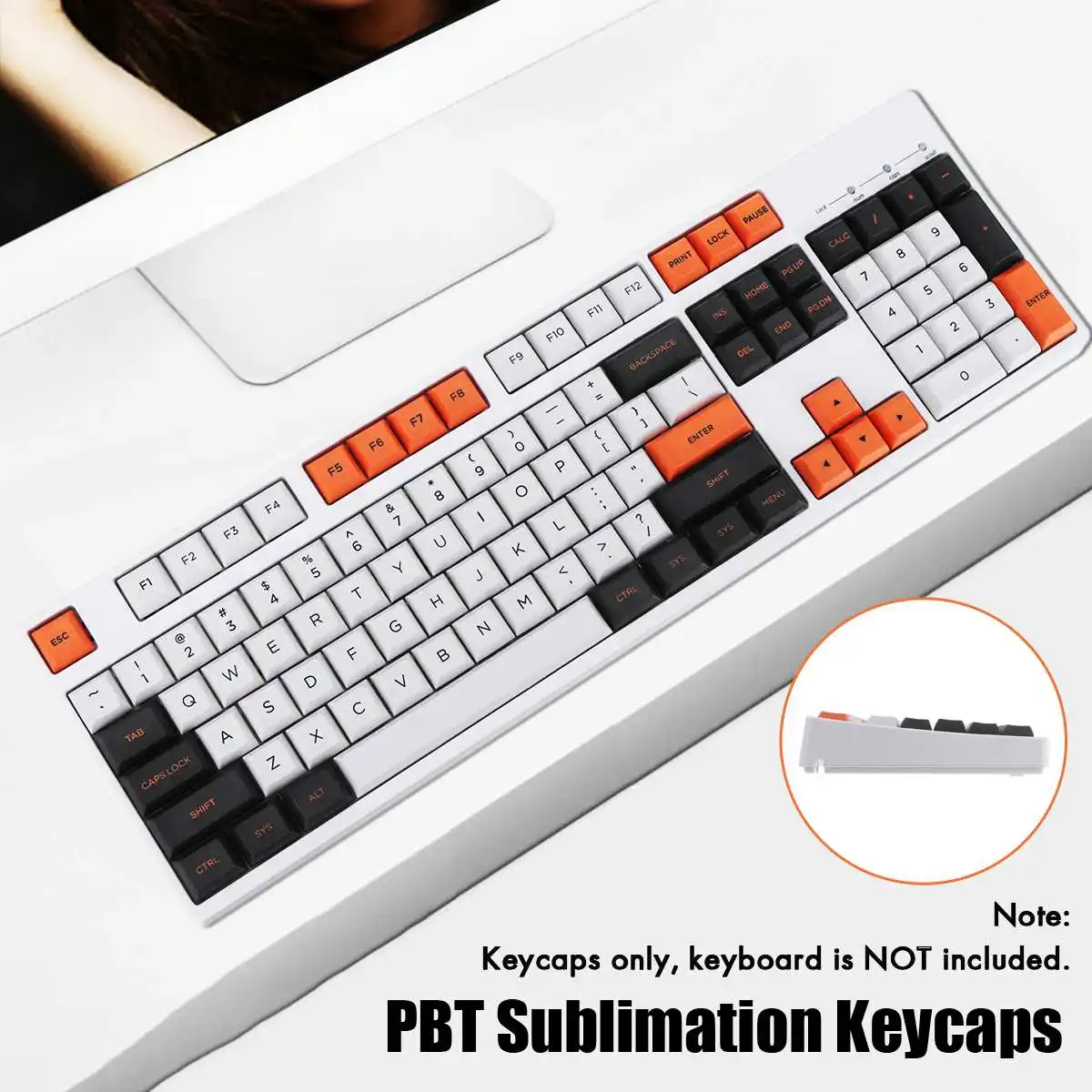 FEKER 61 Keys 104 Keys PBT Sublimation Keycaps Thermal Sublimation Process DSA Height Keycaps only
FEKER 61 Keys 104 Keys PBT Sublimation Keycaps Thermal Sublimation Process DSA Height Keycaps only