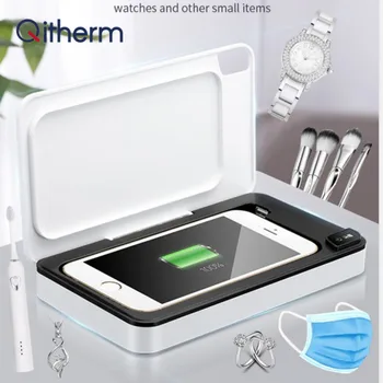 Qitherm Multifunctional Sterilizing Box UV Sterilization Wireless Charge Mobile Phone Disinfection Cosmetics and Phone
Qitherm Multifunctional Sterilizing Box UV Sterilization Wireless Charge Mobile Phone Disinfection Cosmetics and Phone