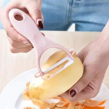 Creative Ceramic Fruit Vegetable Peeler Kitchen Tool Peelers Rotating Ceramic Insert Ceramic Peeler Stainless Steel Kitchen Tool
Creative Ceramic Fruit Vegetable Peeler Kitchen Tool Peelers Rotating Ceramic Insert Ceramic Peeler Stainless Steel Kitchen Tool