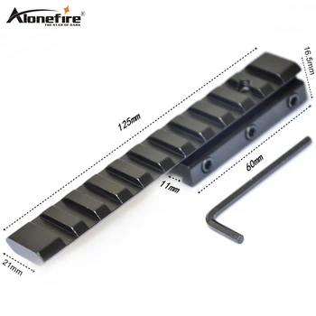 Alonefire D2006-A 11 to 21 mm Extend Rail Dovetail Base Weaver Picatinny Adapter Airsoft Rifle Shot gun Laser Sight Scope Mounts
Alonefire D2006-A 11 to 21 mm Extend Rail Dovetail Base Weaver Picatinny Adapter Airsoft Rifle Shot gun Laser Sight Scope Mounts