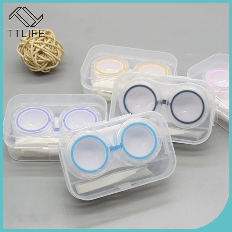 TTLIFE Colorful Contact Lens Case Waterproof Leak-Proof Portable Mini Contact Lens Storage Box Colored Eye Contact Lenses
TTLIFE Colorful Contact Lens Case Waterproof Leak-Proof Portable Mini Contact Lens Storage Box Colored Eye Contact Lenses