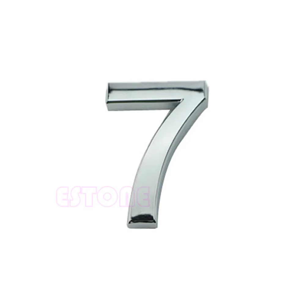 Silver Modern House Hotel Door Address Plaque Number Digits Sticker Plate Sign J6PD
Silver Modern House Hotel Door Address Plaque Number Digits Sticker Plate Sign J6PD